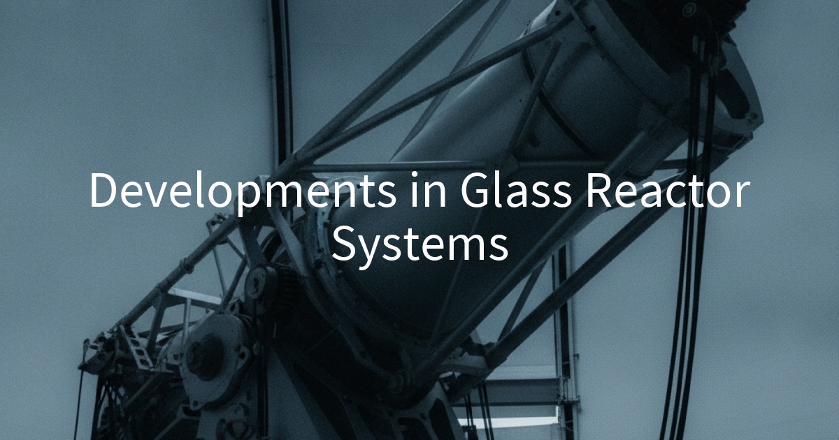Developments in Glass Reactor Systems