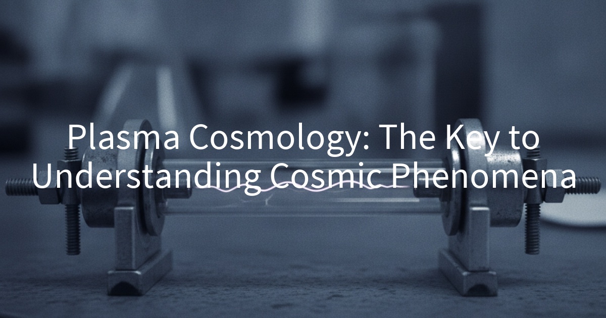 Plasma Cosmology: The Key to Understanding Cosmic Phenomena