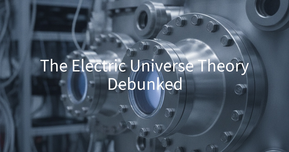The Electric Universe Theory Debunked