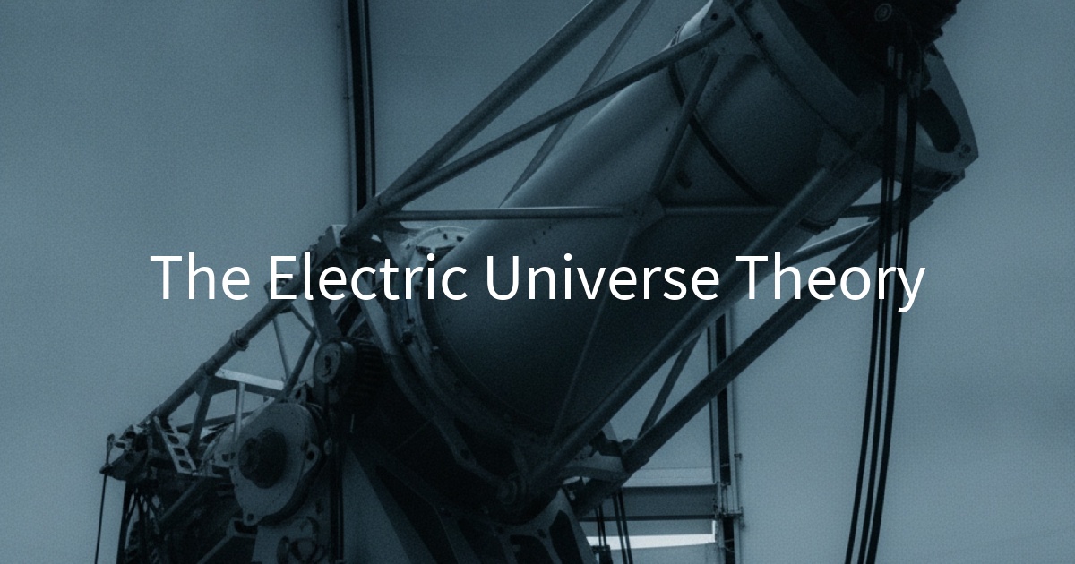 The Electric Universe Theory