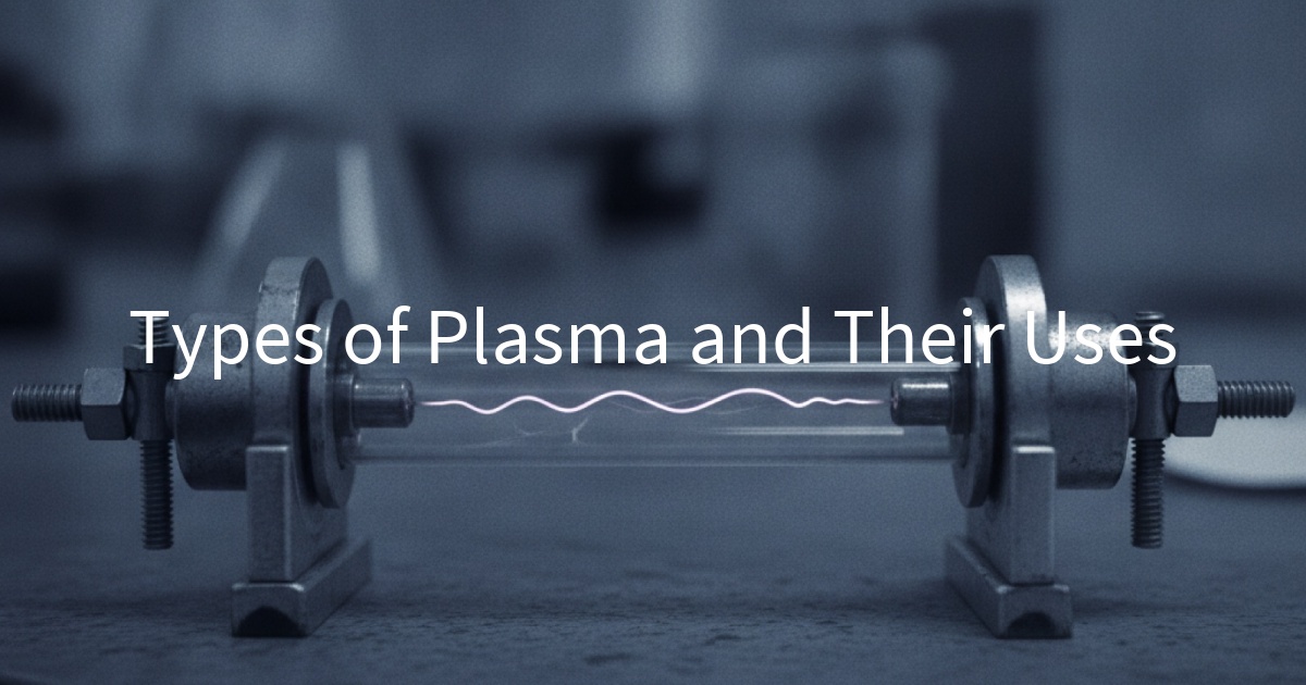 Types of Plasma and Their Uses