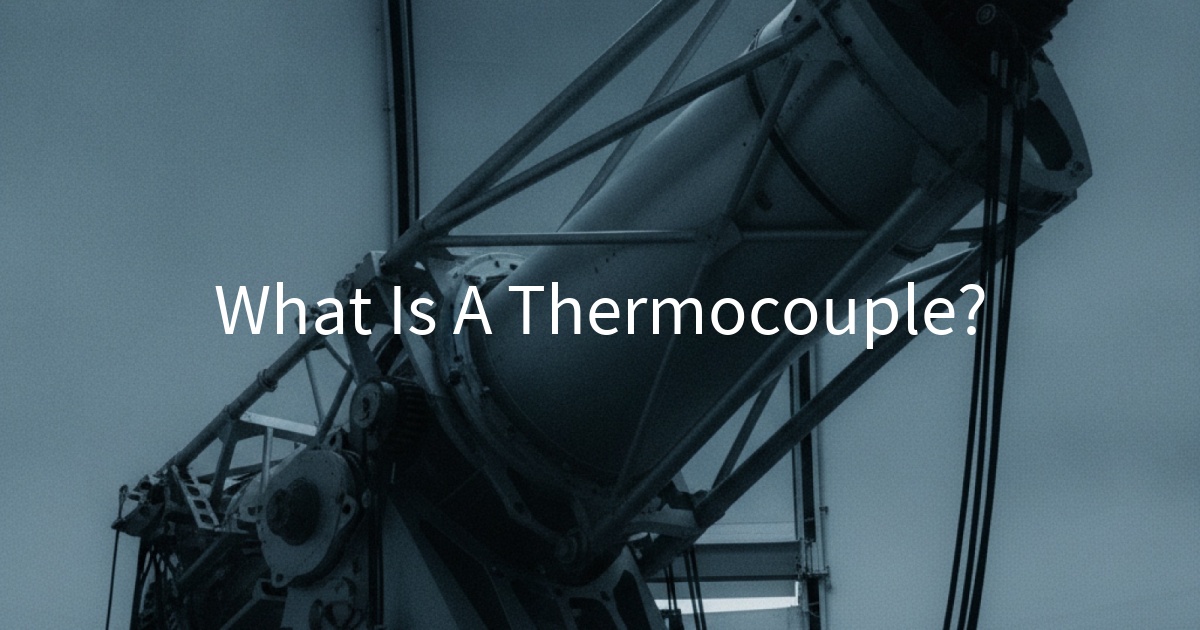 What Is A Thermocouple?